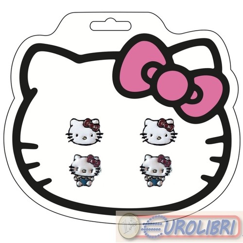 Hello kitty orecchini set due - orecchini,