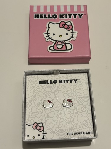 Orecchini perno hello - orecchini, kitty