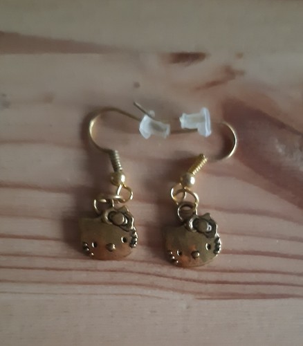 Boucle oreilles hello kitty - boucle,