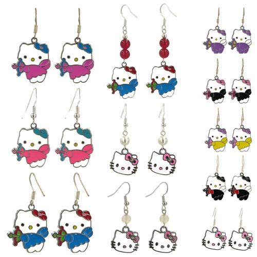 Orecchini hello kitty gatti - orecchini,