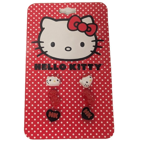 Orecchini hello kitty sanrio - hello,