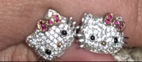 Orecchini sanrio diamonique - sanrio,