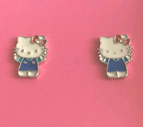 Orecchini perno hello kitty - perno,