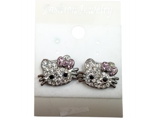 Orecchini perno moda hello - orecchini,
