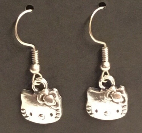 Orecchini hello kitty argento - orecchini,