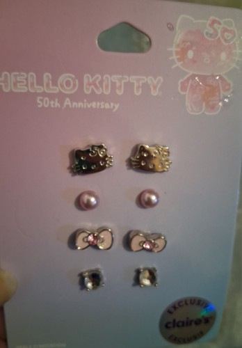 Orecchini hello kitty sanrio - orecchini,