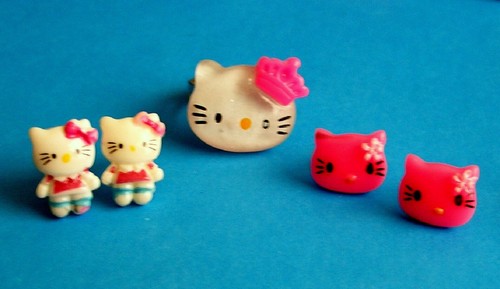 Orecchini hello kitty - orecchini,