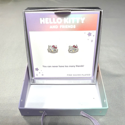 Orecchini hello kitty argento - kitty,