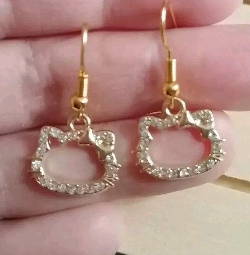 Orecchini hello kitty oro - orecchini, e
