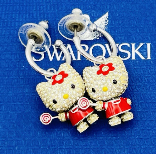 Orecchini swarovski hello - orecchini,