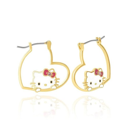 Orecchini cerchio sanrio - orecchini,