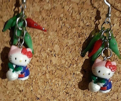 Orecchini hello kitty ortolana - hello,
