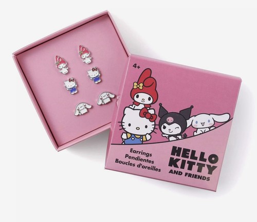 Orecchini perno hello kitty - perno,