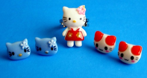 Orecchini hello kitty - orecchini,